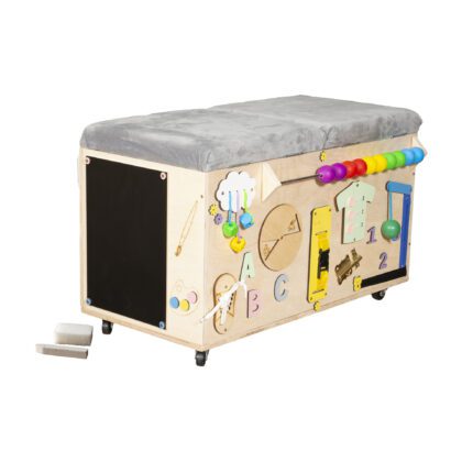 Dvigubas lavinamasis pufas „Veiklos stotelė”