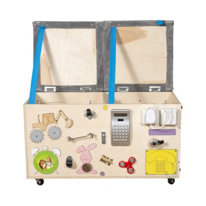 Dvigubas lavinamasis pufas „Veiklos stotelė”