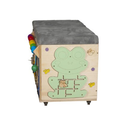 Dvigubas lavinamasis pufas „Veiklos stotelė”