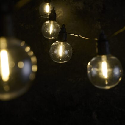 LED lempučių girlianda su laikmačiu, 7,5m