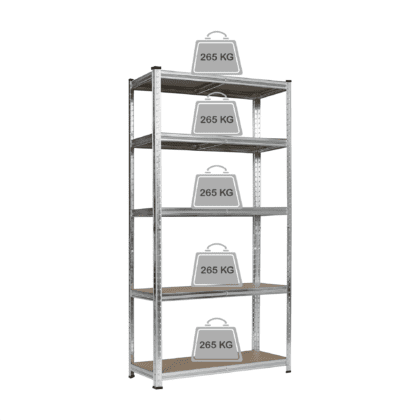 Sandėliavimo lentyna - stelažas, 180x90x45cm, 265kg