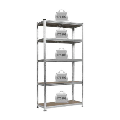 Sandėliavimo lentyna - stelažas, 180x90x40cm, 175kg