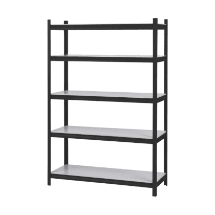 Sandėliavimo lentyna - stelažas, 183x124x48cm, 400kg, juoda