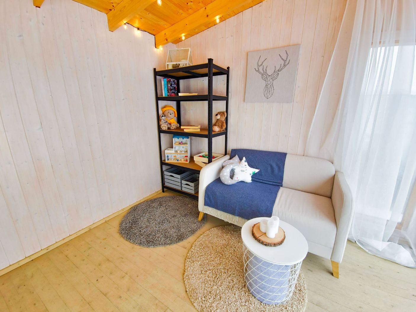 Sandėliavimo lentyna - stelažas, 180x90x40 cm, 175kg, juoda