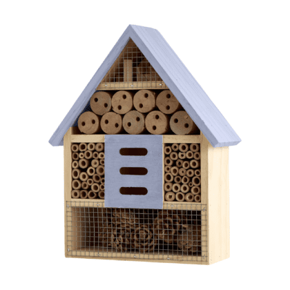 Vabzdžių viešbutis "Kamanė", mėlyna