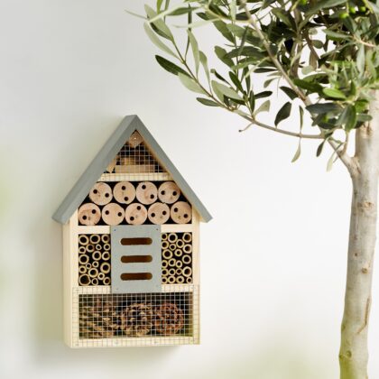 Vabzdžių viešbutis "Kamanė", žalia