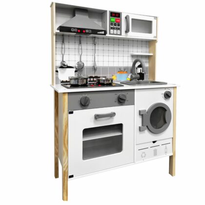 Medinė vaikiška virtuvėlė su garsais „Nojus"