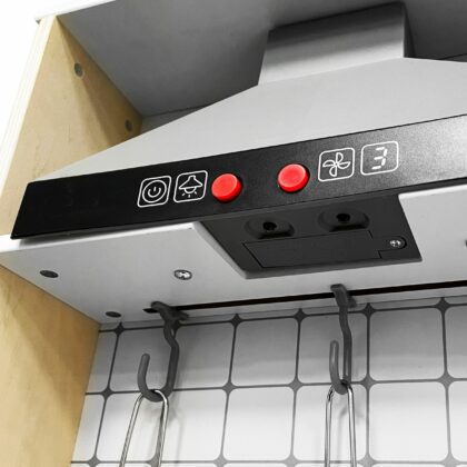 Medinė vaikiška virtuvėlė su garsais „Nojus"