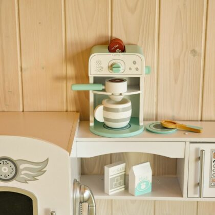 Medinis vaikiškas kavos aparatas "Kavinukas"