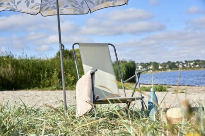 Sulankstoma paplūdimio kėdė "Kopa", mėlyna