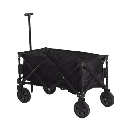 Sulankstomas karutis su stogeliu