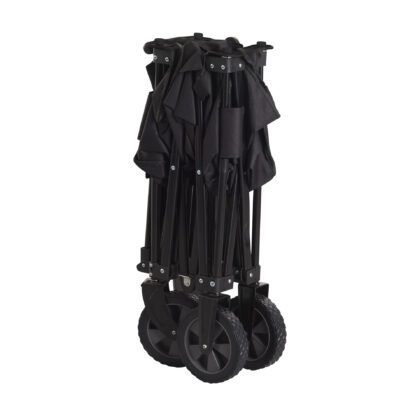 Sulankstomas karutis su stogeliu