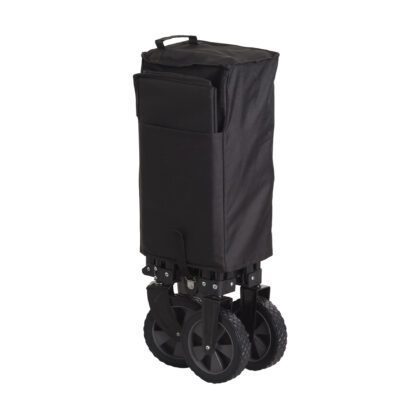 Sulankstomas karutis su stogeliu