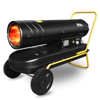 Dyzelinis šildytuvas 50Kw, su ratukais
