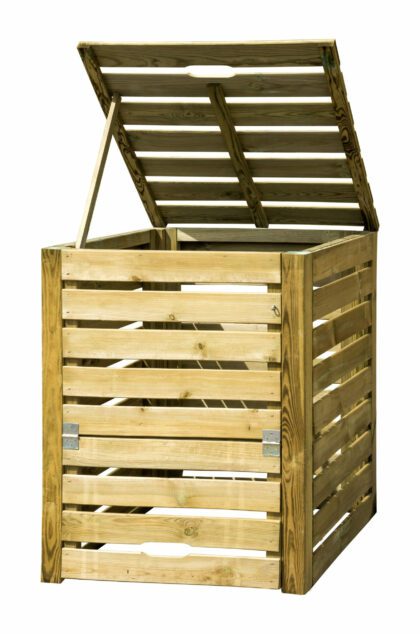 Medinė kompostavimo dėžė, 650 l