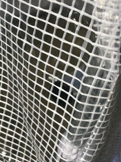 Šiltnamis su armuota plėvele, 7 m2, 2 x 3,5 m, baltas