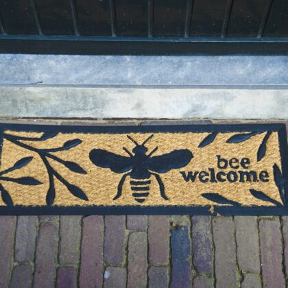Durų kilimėlis „Bitė”, 24,8x75,5x1cm