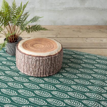 Lauko kilimas su raštu "Lapai", 150x243cm