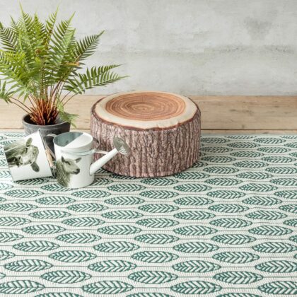 Lauko kilimas su raštu "Lapai", 150x243cm