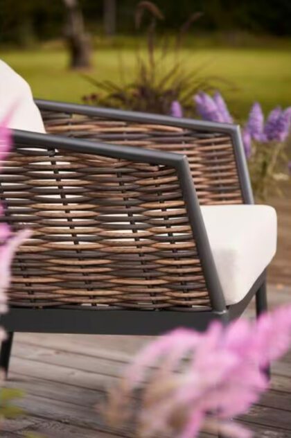 Lauko baldų komplektas "Daniela", rudas