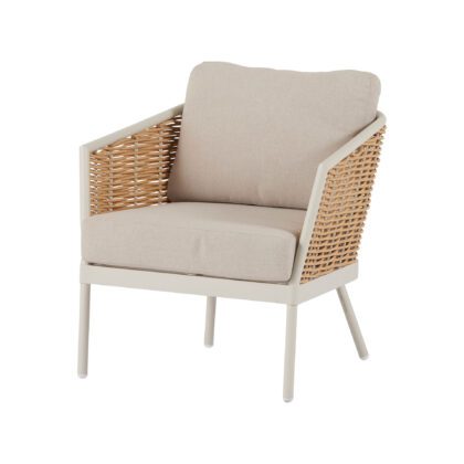 Lauko baldų komplektas "Daniela", smėlio spalvos