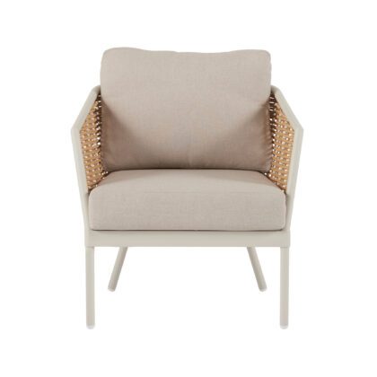 Lauko baldų komplektas "Daniela", smėlio spalvos