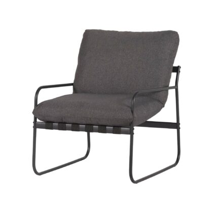 Lauko baldų komplektas "Tedas", tamsiai pilkas