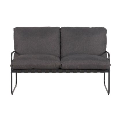 Lauko baldų komplektas "Tedas", tamsiai pilkas