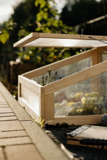 Mažasis šiltnamis - šiltlysvė 120 x 80 cm, juoda