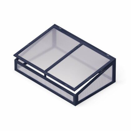 Mažasis šiltnamis - šiltlysvė 120 x 80 cm, juoda