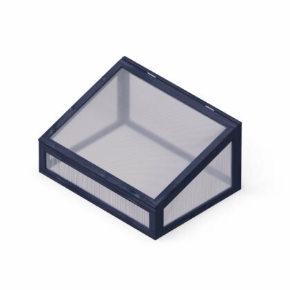 Mažasis šiltnamis - šiltlysvė 80 x 60 cm, juoda