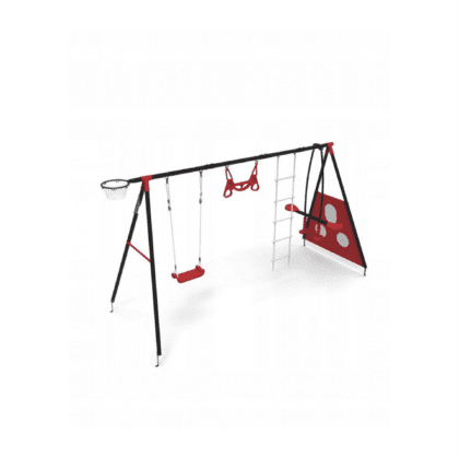 Metalinė žaidimų aikštelė „Raudonas Žirafiukas”