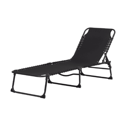 Sulankstomas gultas "Ramuma2", juodas