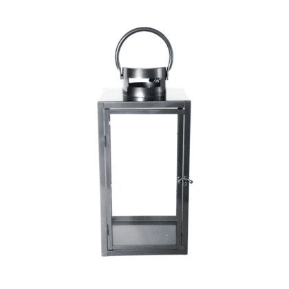 Žibintas su žiedu L, antracito spalvos