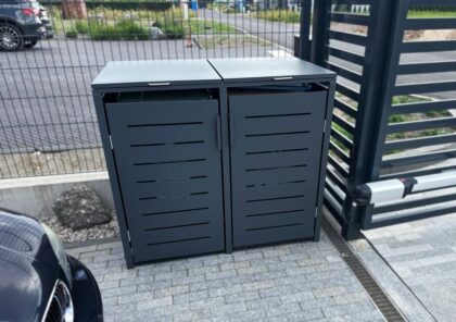 Metalinė konteinerio stoginė - Image 3