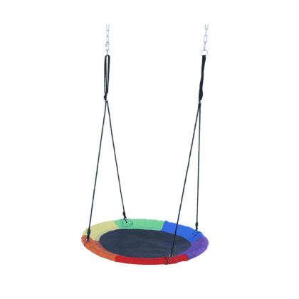 Sūpynės „Gandro lizdas“ 100 cm, spalvotos