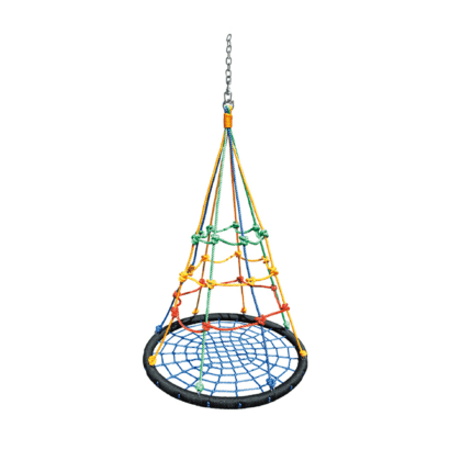 Sūpynės „Gandro lizdas” su laipyne, spalvotas