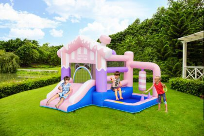 pripučiamas batutas “ledainė”