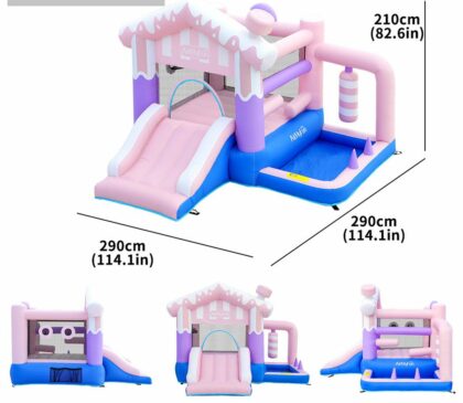 pripučiamas batutas “ledainė”