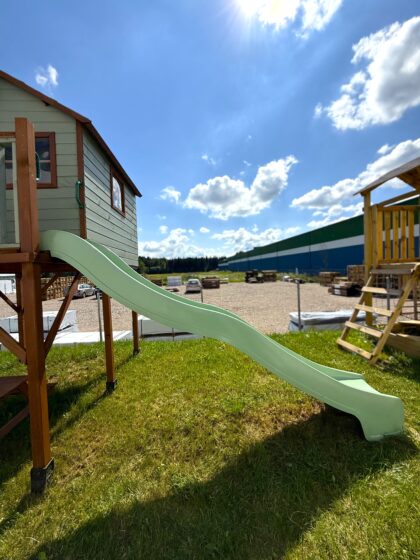 Pastelinė žalia čiuožykla 300 cm_prekė su defektu - Image 7