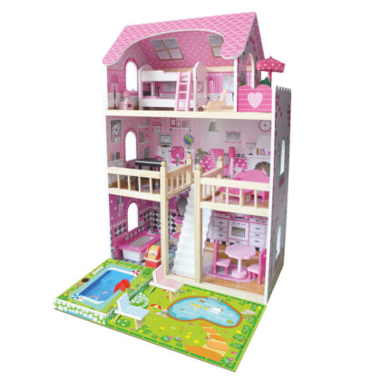 Medinis lėlių namelis „Ema“