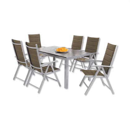 lauko baldų komplektas "harmonija", rudas