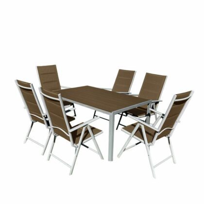 lauko baldų komplektas "harmonija", rudas