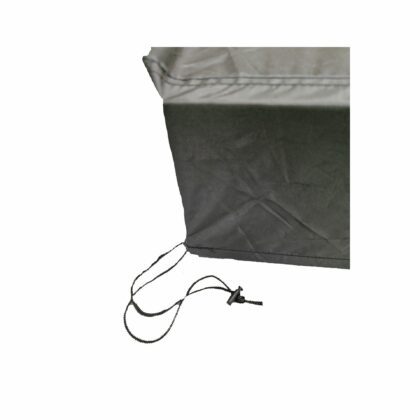 smėlio dėžės uždengimas, 120x120 cm, juodas