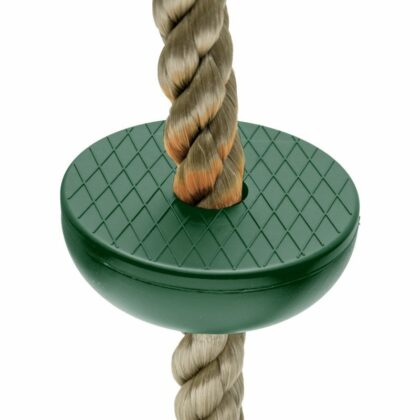 sūpynės “diskas”, tamsiai žalia