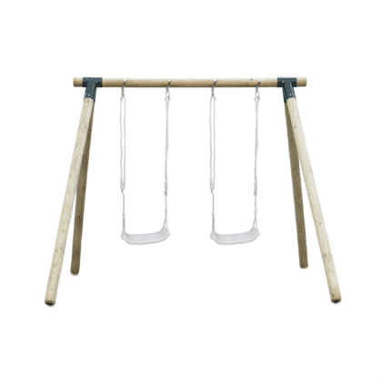 medinis sūpynių rėmas su led sūpynėmis