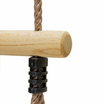 trapecija su plastikiniais žiedais, raudona