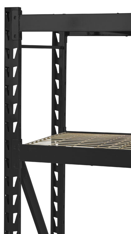 Sandėliavimo lentyna - stelažas, 183x196x61cm, 800kg, juoda - Image 6