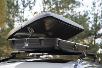 Automobilio stogo bagažinė, 480 l, dvipusė - Image 5