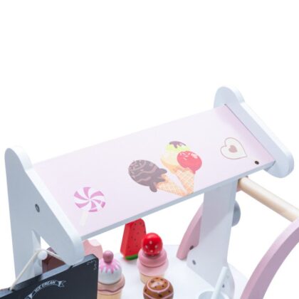 Medinis žaislas "Ledų vežimėlis" - Image 10